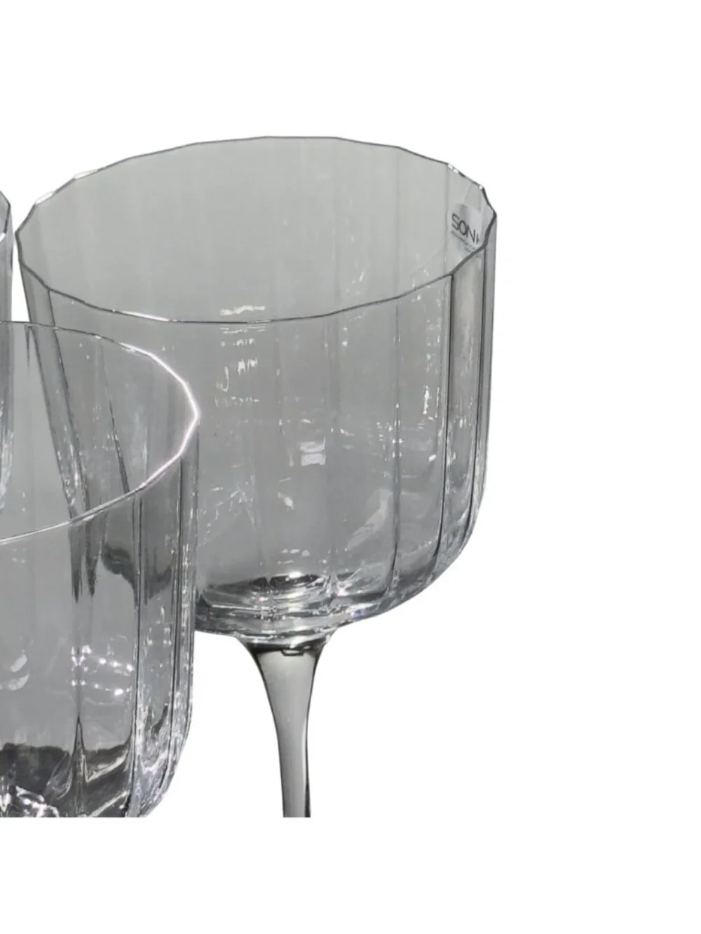 Luigi Bormioli Bach Gin Glasses Set Of 3 - 20.4oz Titanium Reinforced Crystal